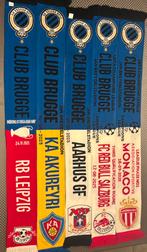 Sjaals Europese wedstrijden Club Brugge, Verzamelen, Sportartikelen en Voetbal, Ophalen of Verzenden, Nieuw, Vaantje of Sjaal