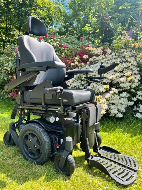 Als nieuw QUICKIE Q500M Electrische rolstoel-Invalide wagen, Diversen, Rolstoelen, Zo goed als nieuw, Elektrische rolstoel, Ophalen of Verzenden