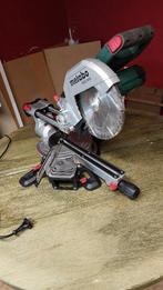 scie a onglets radiale KGS 216M, Bricolage & Construction, Enlèvement ou Envoi, 70 mm ou plus, Comme neuf, Metabo