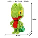 Microbrick pokemon Treecko, blokken, geen officiële Lego, Ensemble complet, Enlèvement ou Envoi, Neuf