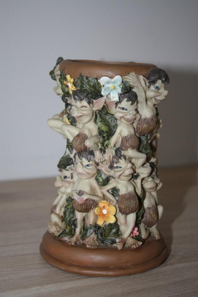 Pixies , Candle / Tea-Licht , houder voor kaarsen , 14 cm, Verzamelen, Overige Verzamelen, Zo goed als nieuw, Ophalen of Verzenden