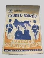 AFFICHE POSTER LAUREL & HARDY, Verzamelen, Posters, Ophalen, Reclame