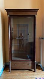 Vitrinekast, Huis en Inrichting, Kasten | Vitrinekasten, Ophalen, Gebruikt, 100 tot 150 cm, 200 cm of meer