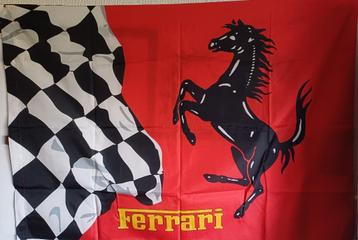 drapeau ferrari, Divers, Drapeaux & Banderoles, Enlèvement ou Envoi, Utilisé