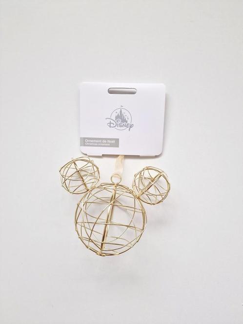 Disney - Ornement de Noël / Boule Noël / Tête Mickey Minnie, Huis en Inrichting, Woonaccessoires | Wanddecoraties, Nieuw, Ophalen of Verzenden