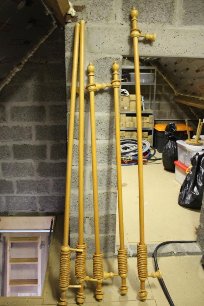 tringle rideau bois, Maison & Meubles, Ameublement | Rideaux & Stores à lamelles, Utilisé, Enlèvement