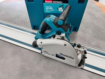 Makita DSP600ZJ2 2x18V accu LXT Invalzaag 165mm +Geleiderail beschikbaar voor biedingen