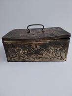 Art nouveau blik Rusland cacao, Ophalen of Verzenden, Gebruikt