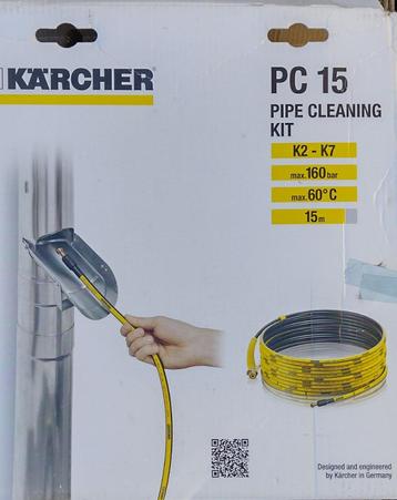 Ongebruikte Karcher PC15 pipecleaning set nieuw in doos