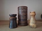 3 vases anciens en faïence, Antiquités & Art, Enlèvement ou Envoi
