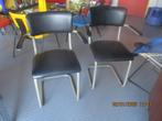 Tubax sledestoelen Elsene (2) armleuning bakeliet, Ophalen