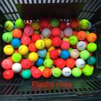 Pak van 100 flitsende golfballen, Sport en Fitness, Golf, Ophalen, Zo goed als nieuw, Bal(len)