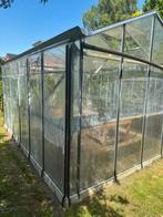 Serre 3m30 x 4m30, Tuin en Terras, Kassen, Ophalen, Glas, Gebruikt, Aluminium