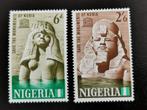 Nigéria 1964 - UNESCO - série de monuments nubiens**, Timbres & Monnaies, Timbres | Afrique, Enlèvement ou Envoi, Non oblitéré