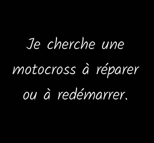 Recherche motocross ou enduro à réparer moto cross yz cr kx, Motos, Motos | Yamaha, Entreprise, Enduro