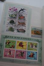 postzegels blokken Korea, Affranchi, Enlèvement ou Envoi