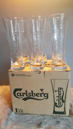 6 verres Carlsberg, Enlèvement ou Envoi, Neuf, Verre à bière