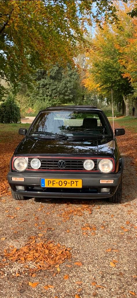 VW Golf GL 1.8 90pk automaat 5 deurs 2 j apk 1986 oldtimer., Auto's, Volkswagen, Particulier, Golf, Bluetooth, Centrale vergrendeling