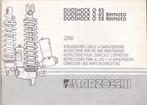 Marzocchi use & maintenance manual DUOSHOCK, Ophalen of Verzenden, Overige merken