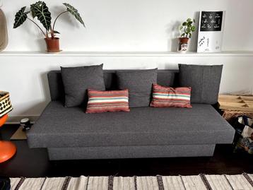 Canapé convertible IKEA Älvdalen – gris foncé, Enlèvement ou Envoi, Comme neuf, Tissus, Trois personnes