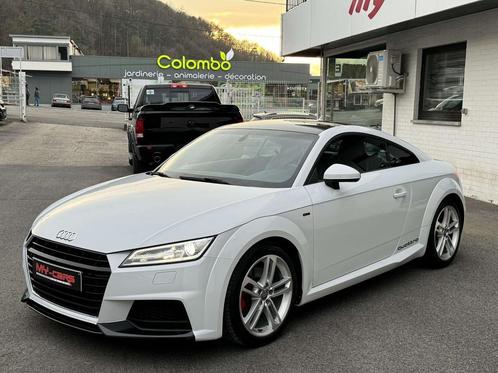 Audi TT COUPE 2.0 TDi QUATTRO S-LINE GPS CUIR XÉNON LED, Auto's, Audi, Bedrijf, Te koop, TT, ABS, Achteruitrijcamera, Airbags