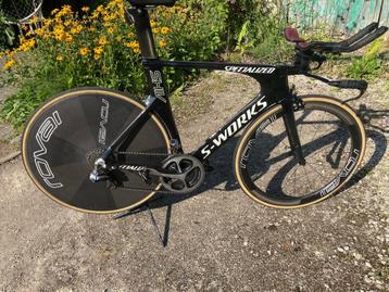 S-Works SHIV TT Specialized Dura Ace DI2 Roval Quick-Step beschikbaar voor biedingen