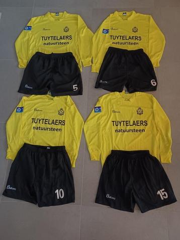 4 maillots portés Dessel Sport 2014-2015