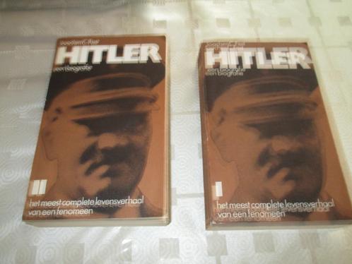 Adolf Hitler - een biografie (Joachim Fest) 2 Delen 1974, Verzamelen, Militaria | Tweede Wereldoorlog, Ophalen of Verzenden