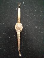 Verguld dameshorloge, Handtassen en Accessoires, Horloges | Dames, Overige merken, Overige materialen, Polshorloge, Overige materialen