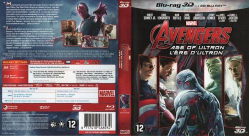 avengers  l’ere ultron (blu-ray 3D + blu-ray) neuf, CD & DVD, Blu-ray, Comme neuf, Action, 3D, Enlèvement ou Envoi
