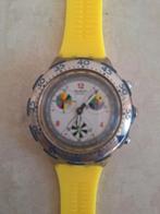2 swatch chrono horloges, Bijoux, Sacs & Beauté, Montres | Hommes, Utilisé, Enlèvement ou Envoi, Swatch