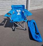 Opvouwbare kinderzetel met opbergtas, bekerhouder in leuning, Kinderen en Baby's, Kinderstoelen, Ophalen, Gebruikt, Overige typen