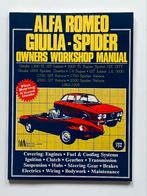 Alfa Romeo Giulia Spider - 0wners Workshop Manual - 1991, Livres, Alfa Romeo, Utilisé, Collectif