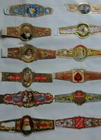 oude antieke sigarenbanden met hoofden, Verzamelen, Ophalen of Verzenden, Sigarenbandjes