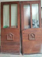 Antieken houten deur, Ophalen, Gebruikt