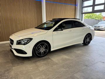 Mercedes CLA200 Amg pack sfeerver pano camera dodehoek night beschikbaar voor biedingen