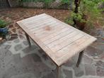 houten tuintafel ,verlengbaar., Tuin en Terras, Tuintafels, Ophalen, Gebruikt