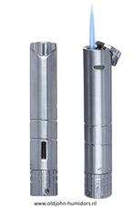 SIGAARAANSTEKER XIKAR – TURRIM JETFLAME – SILVER       sas69, Verzenden, Nieuw, Aansteker