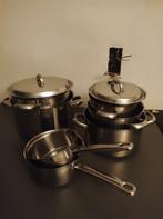 Potten, Huis en Inrichting, Keuken | Potten en Pannen, Ophalen of Verzenden, Gebruikt, Inox, Overige typen