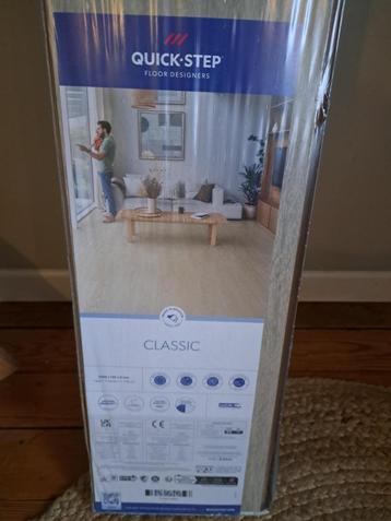 Stratifié Quickstep en chêne gris sablé, Enlèvement, Neuf, Moins de 5 m², Aggloméré