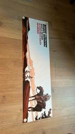 Derib buddy longway mega raamaffiche 1984, Ophalen of Verzenden, Zo goed als nieuw