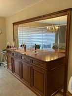 dressoirekast met spiegel, Huis en Inrichting, Woonaccessoires | Spiegels, Ophalen, Gebruikt