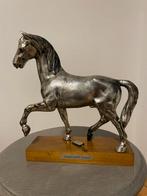 Vintage verzilverd paard beeld van Mauro Manetti, Ophalen