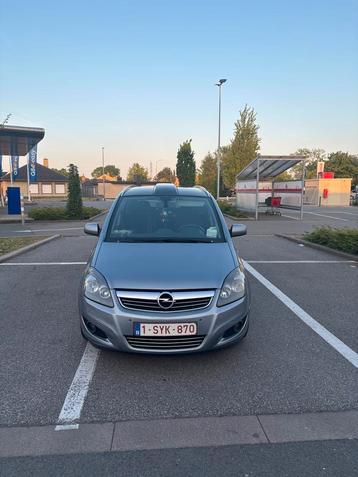 Belle Opel Zafira 7 L 1.7 Diesel, Autos, Euro 5, Achat, 7 places, Boîte manuelle