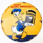 Sunco oil emaille bord, Ophalen