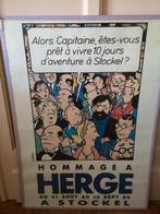 Kuifje Hergé, Collections, Enlèvement ou Envoi, Comme neuf, Rectangulaire vertical, Publicité