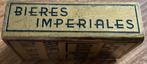 BIÈRES IMPERIALES/CAFÉ DE L’ESPERANCE oude luciferdooshouder, Ophalen of Verzenden, Zo goed als nieuw, Gebruiksvoorwerp