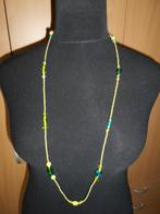 Nieuwe ketting / groene kralen, Handtassen en Accessoires, Kettingen, Ophalen of Verzenden, Nieuw, Groen
