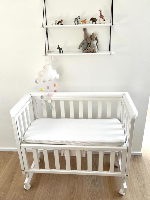 Berceau cododo blanc Troll Nursery - Hugo cherche Amour Fou, Kinderen en Baby's, Kinderkamer | Bedden, Zo goed als nieuw, Minder dan 140 cm