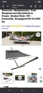 Hangmat voor 2 personen, Tuin en Terras, Hangmatten, Ophalen, Meerpersoons, Nieuw, Met standaard